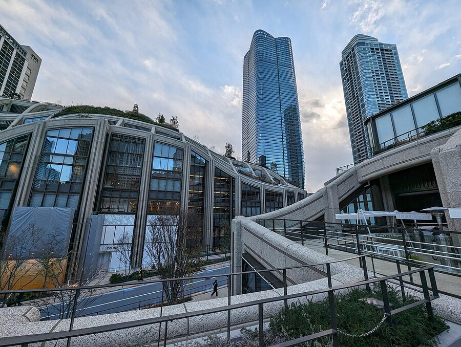 Azabudai Hills complex in Tokyo