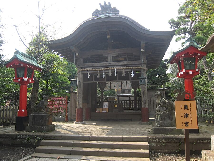 Oku-tsu-miya the inner shrine on Enoshima