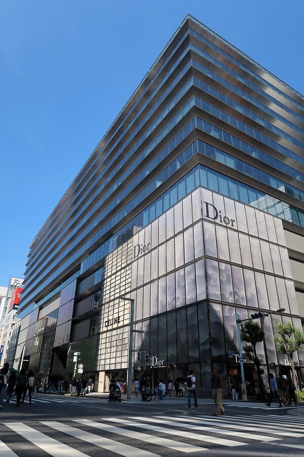 Ginza Six shopping complex exterior view