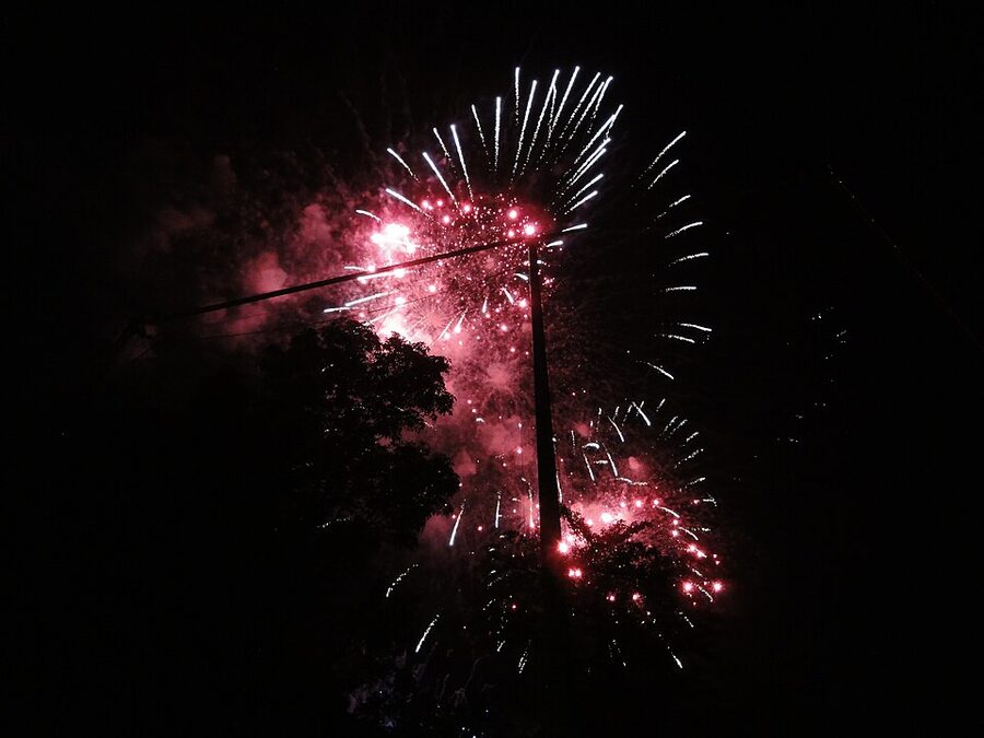 Finale of Hachioji Fireworks Festival 2012