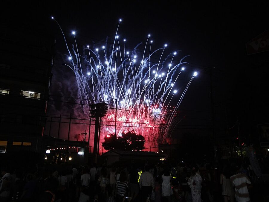 Starmine sequence at Hachioji Fireworks 2012