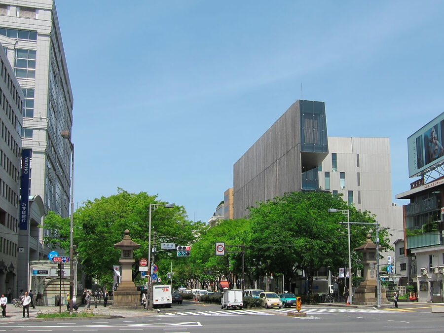 Omotesando tree-lined boulevard Tokyo