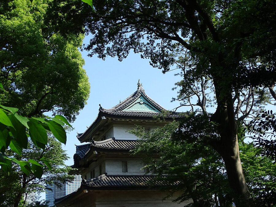 Fujimi-yagura watchtower Tokyo Imperial Palace East Gardens