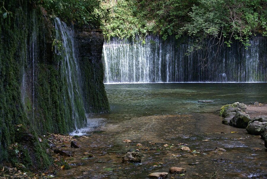 Shiraito Falls curtain of water Karuizawa Nagano