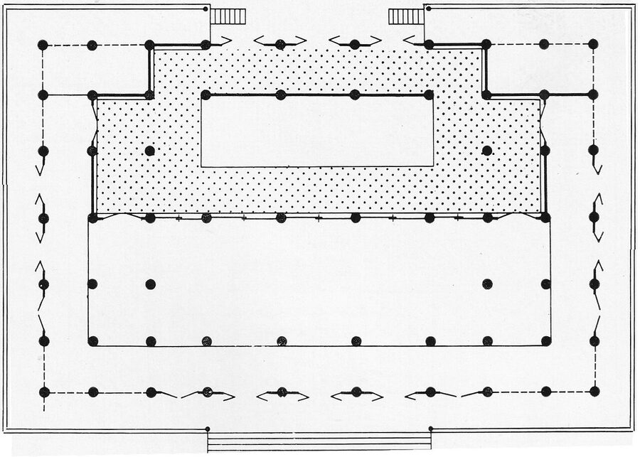 Sanbutsudo Hall at Rinnoji Temple in Nikko