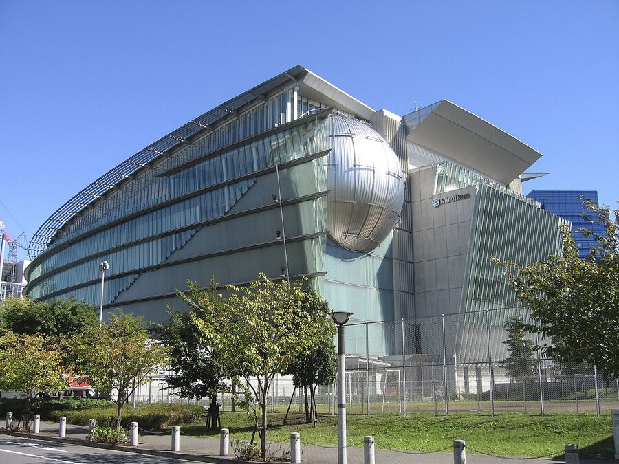 Miraikan National Museum of Emerging Science and Innovation Odaiba exterior