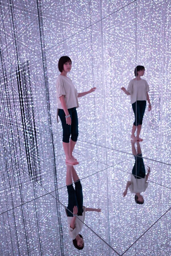 teamLab Planets immersive art installation near Odaiba Toyosu