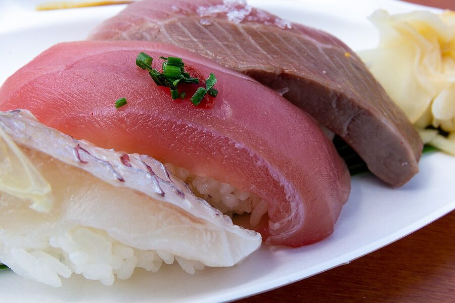 Nigiri moriawase assorted nigiri set