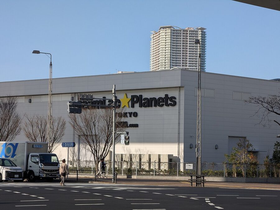 teamLab Planets Tokyo exterior at Toyosu