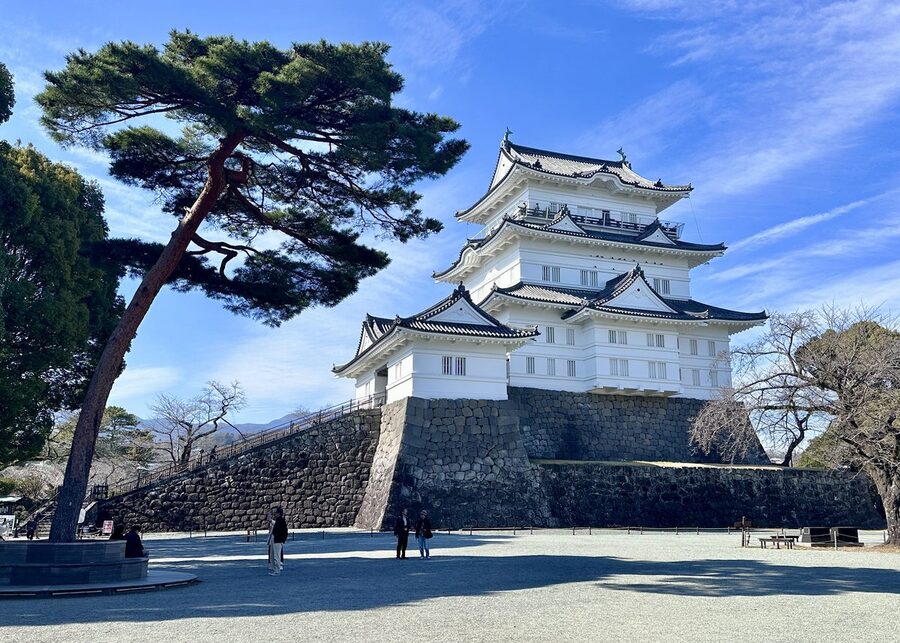 Odawara Castle keep, reconstructed in 1960 on the Hojo clan's 16th-century stronghold