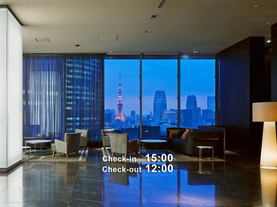 High-floor view from a Mitsui Garden Hotel Ginza Premier room over Tokyo