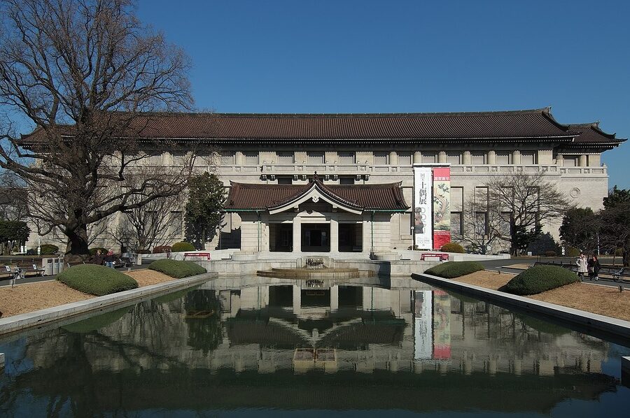 Honkan (Main Gallery) of the Tokyo National Museum in Ueno Park, an Important Cultural Property