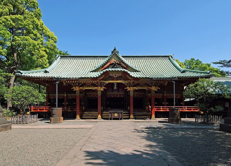 Nezu Shrine main hall, Bunkyo, Tokyo