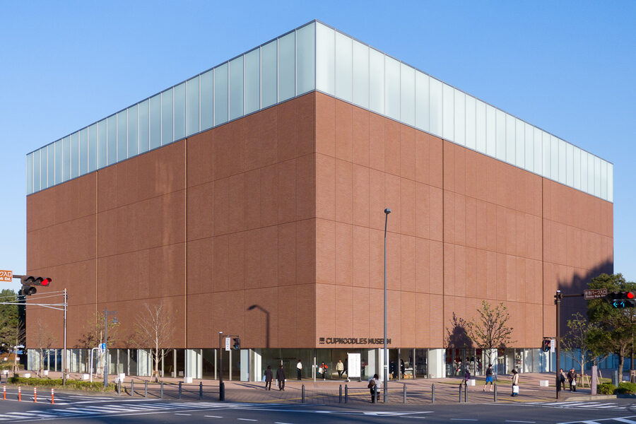 Exterior of the Cup Noodles Museum in Yokohama