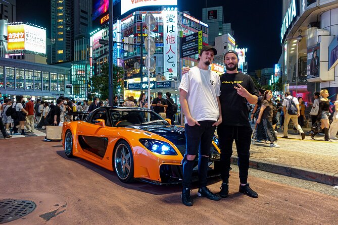 1-Hour Tokyo Tour in Tokyo Drift Mazda RX7 - Daytime or City Lights?