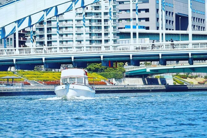2 Hours Private Cruising Boat Tour;Tokyo Bay & River - Hamarikyu and old Tokyo beside the modern city