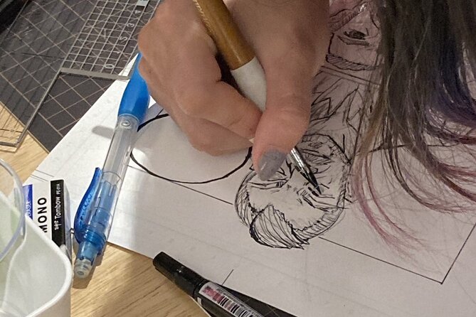 3-Hour Manga Drawing Workshop in Tokyo - A Japanese-language class with English help