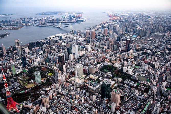 30-Min Tokyo Central Private Heli Tour– Asakusa, Skytree, Shibuya - What the 45-minute booking really includes