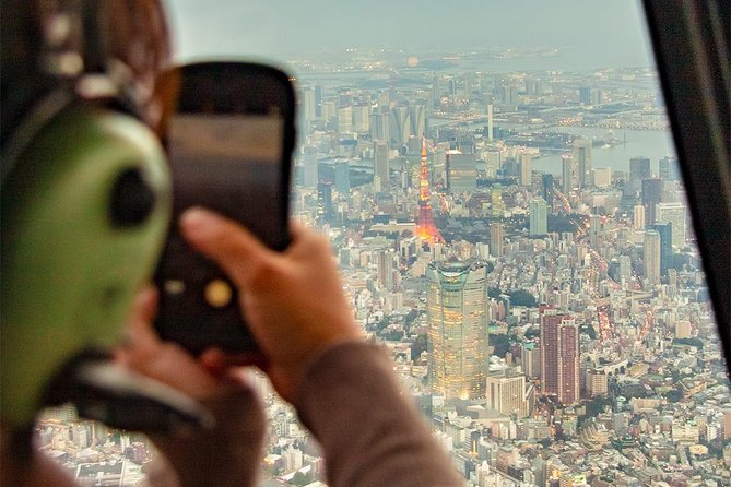 30-Min Tokyo Central Private Heli Tour– Asakusa, Skytree, Shibuya - Asakusa and Tokyo Skytree on the skyline