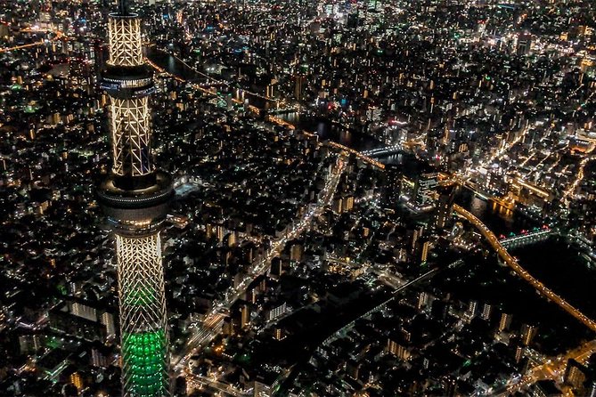 【50 mins】 City lights HelicopterTour: Tokyo and Yokohama plan - Yokohama Harbour completes the picture