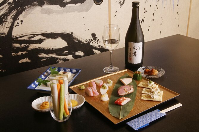 7 Kinds of Sake Tasting with Complementary Foods - Seven sake styles in one sitting