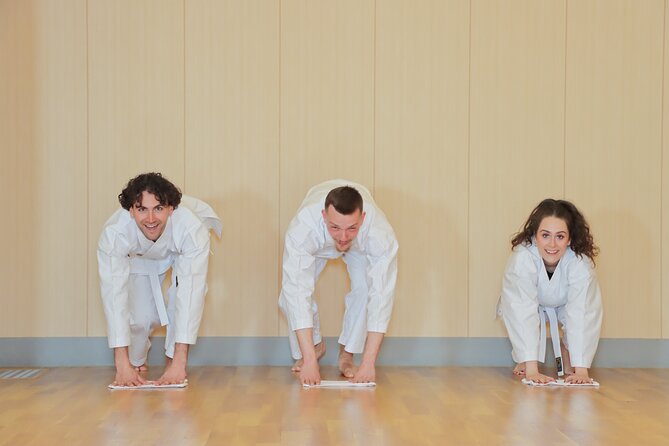 A Tokyo Karate Dojo Activity Experience - A cold drink at the standing sake bar