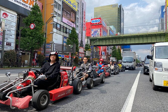 Akihabara: Go-Kart Experience with Local Guide in Tokyo - Meeting in Akihabara and getting ready to drive