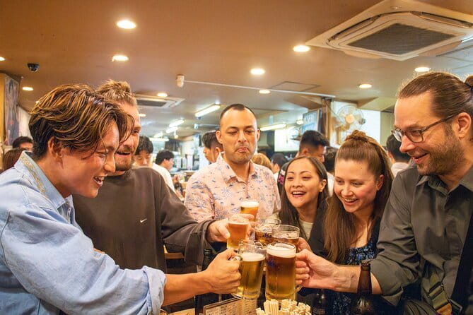 All-You-Can-Drink Bar Hopping Tour in Ueno - Key points to know before booking