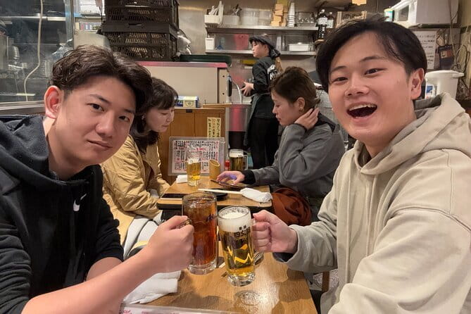All-You-Can-Drink Bar Hopping Tour in Ueno - Stop three: Okachimachi and the final choice