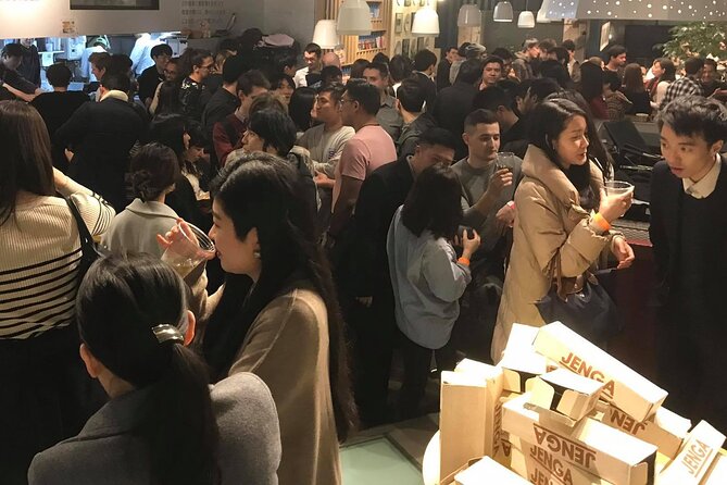 AllWeCanDrink "Can Come Alone" Shibuya Friending Party Experience - The 7:30 pm check-in sets the tone