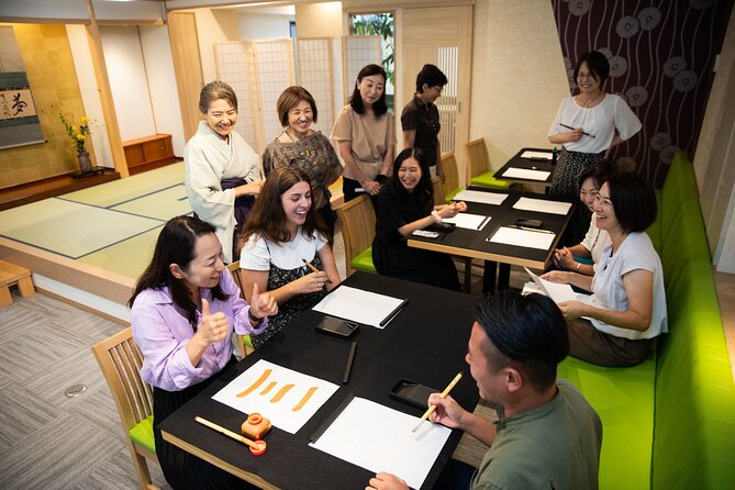 Asakusa Calligraphy Workshop Craft Your Own Art in Tokyo