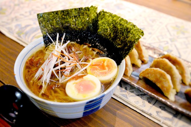 Asakusa Classic Ramen & Crispy Gyoza Cooking Class - Folding Gyoza by Hand