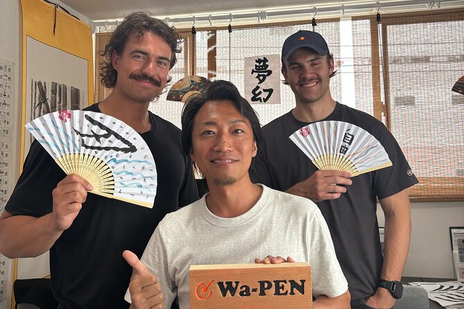 Asakusa：Japanese Calligraphy & Make your original folding fan! - What makes the teaching effective