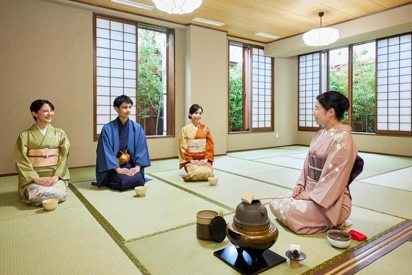 Asakusa: Kimono Tea Ceremony with Matcha and Sweet - Entering the Quiet Tea Room