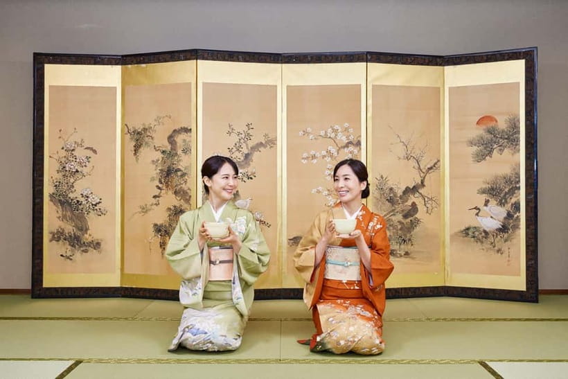 Asakusa: Kimono Tea Ceremony with Matcha and Sweet - Whisking Your Own Bowl of Matcha