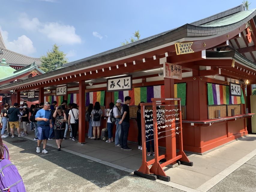 Asakusa: Kitchen knife store visits after history tour - The Tokyo Cruise Asakusa Pier and the river setting