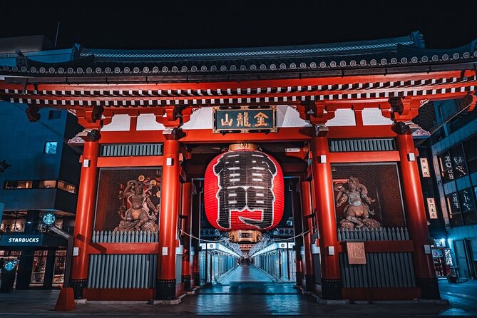 Asakusa Night Evening Walking Tour with English-Speaking Guide - Key points to know before booking
