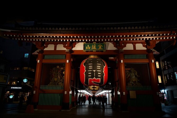 Asakusa Night Evening Walking Tour with English-Speaking Guide - Seeing Senso-ji when the crowds have gone