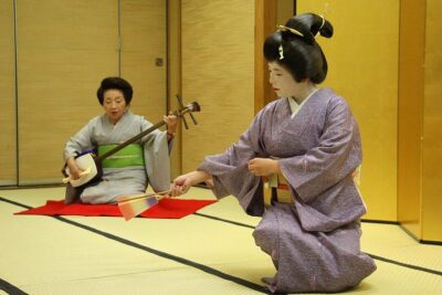 Authentic Geisha Performance with Dinner in Tokyo - Arriving at Sansyūya in Asakusa