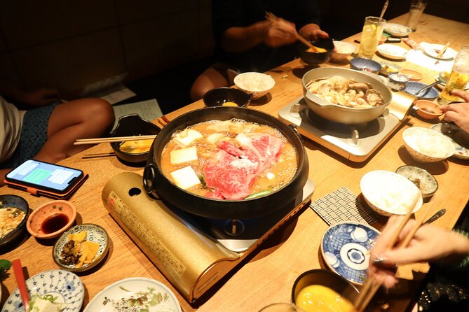 Authentic Sukiyaki Dinner and Life in Shibuya and Nakameguro - What the guide adds to the evening