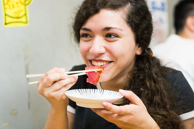 Best of Shinjuku: Izakaya Food Tour (4 Stops, 14+ Tastings) - Omoide Yokocho adds one final visual stop