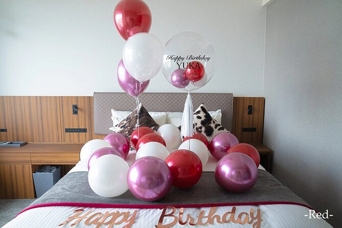 Birthday celebration surprise with balloon decoration! - Making the setup work in a hotel, restaurant, or home