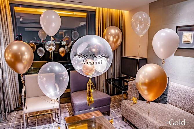 Birthday celebration surprise with balloon decoration! - Booking ahead for a special date