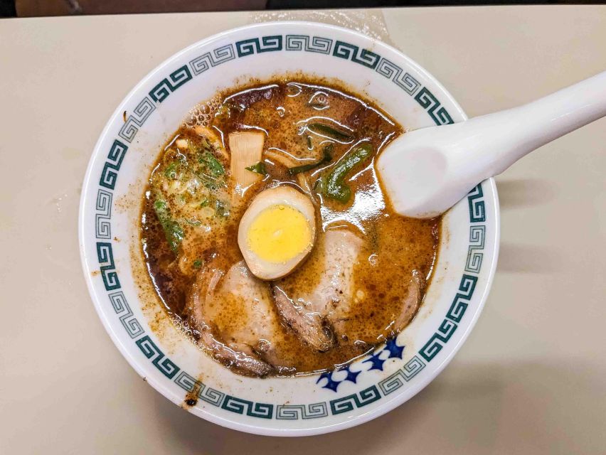 Breakfast Ramen Tour in Shinjuku, Tokyo - First ramen shop: two bowls of classic shoyu
