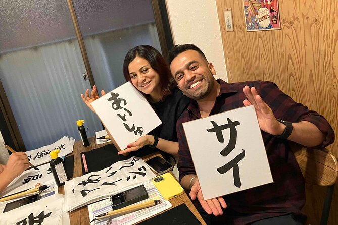 Calligraphy Culture SHODO Experience in Tokyo - The hostel classroom: friendly, but not perfectly quiet