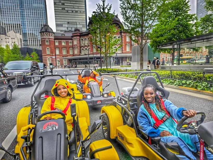 Cherry Blossom Go-Kart Tour with Insta360 Video & Photos - Edozakura-dori, the Sword Museum, and Nihonbashi