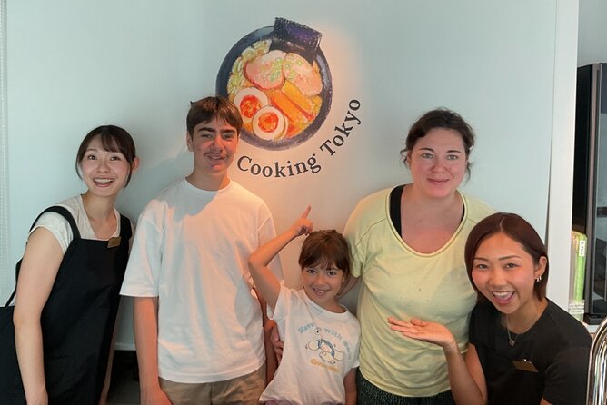 Cozy Tokyo Class: Ramen, Sushi, Sake Pairing & Cultural Exchange - Making ramen from scratch