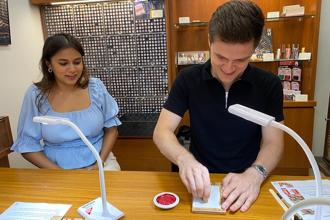 Create Your Own Japanese HANKO Name Seal in Tokyo - What You Take Home at the End