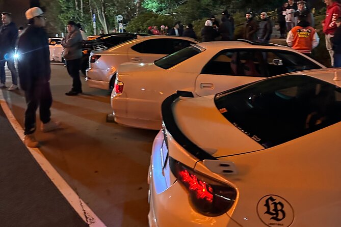 Daikoku Car meet: Tokyo Drift Car Club membership - Rainbow Bridge from the road