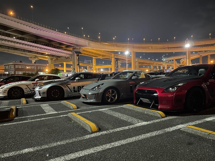 Daikoku Parking Area : JDM car meet tour by a local Japanese - Meeting Toshiro near Ōba